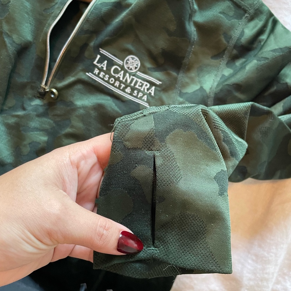 Golf pullover jacket camo - Picture 5 of 5